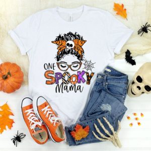 Spooky Mom Shirt Halloween Party Halloween Mom Shirt Halloween T-Shirt Hocus Pocus Shirt Halloween Funny Tee Halloween Shirt