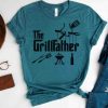 The Grillfather Shirt Dad Tshirt The Grill Father Shirt Tshirt Grill Master Shirt Gift Picnic Lover Dad