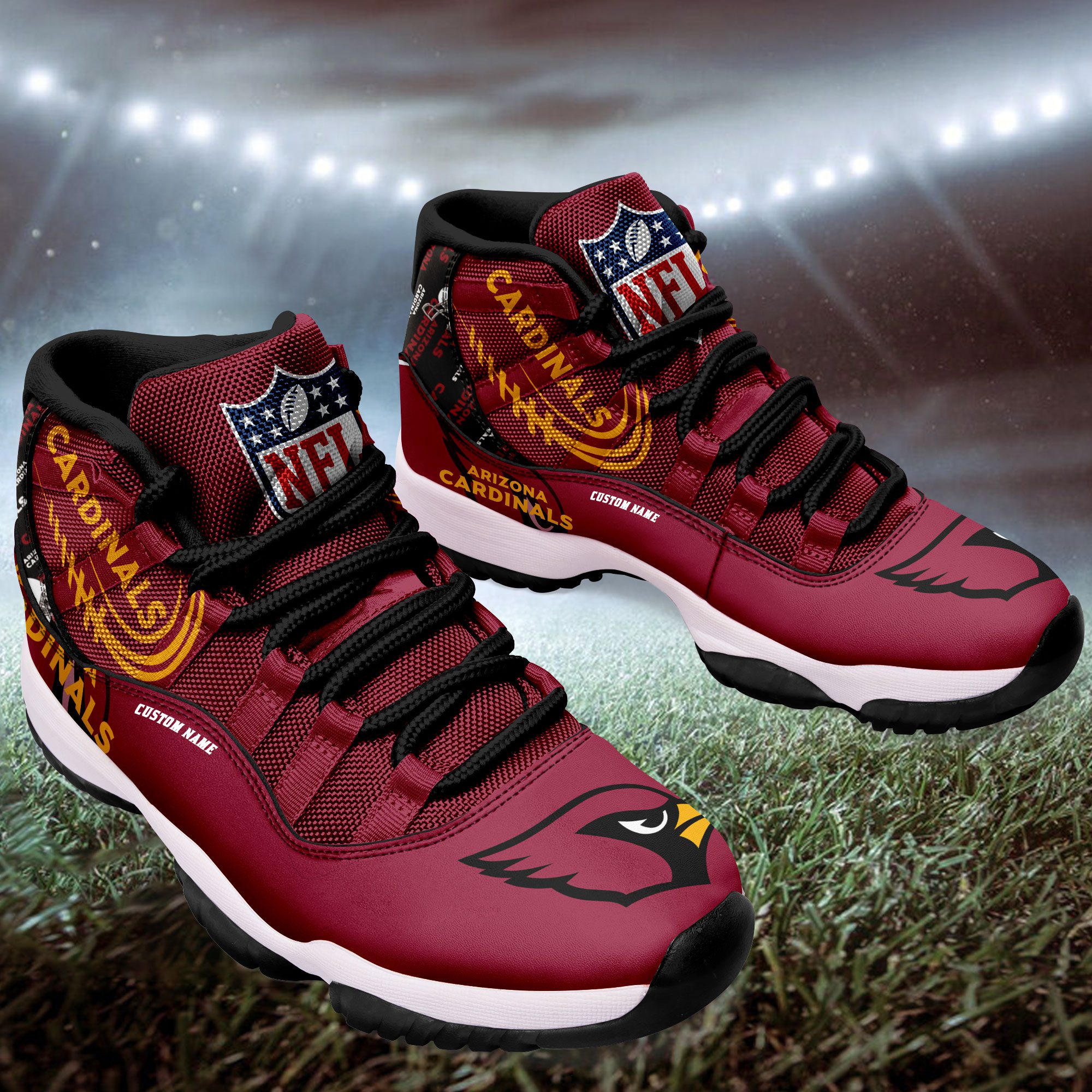 Arizona-Cardinals-Personalized-JD11-Sneaker-Basketball-Shoes-1