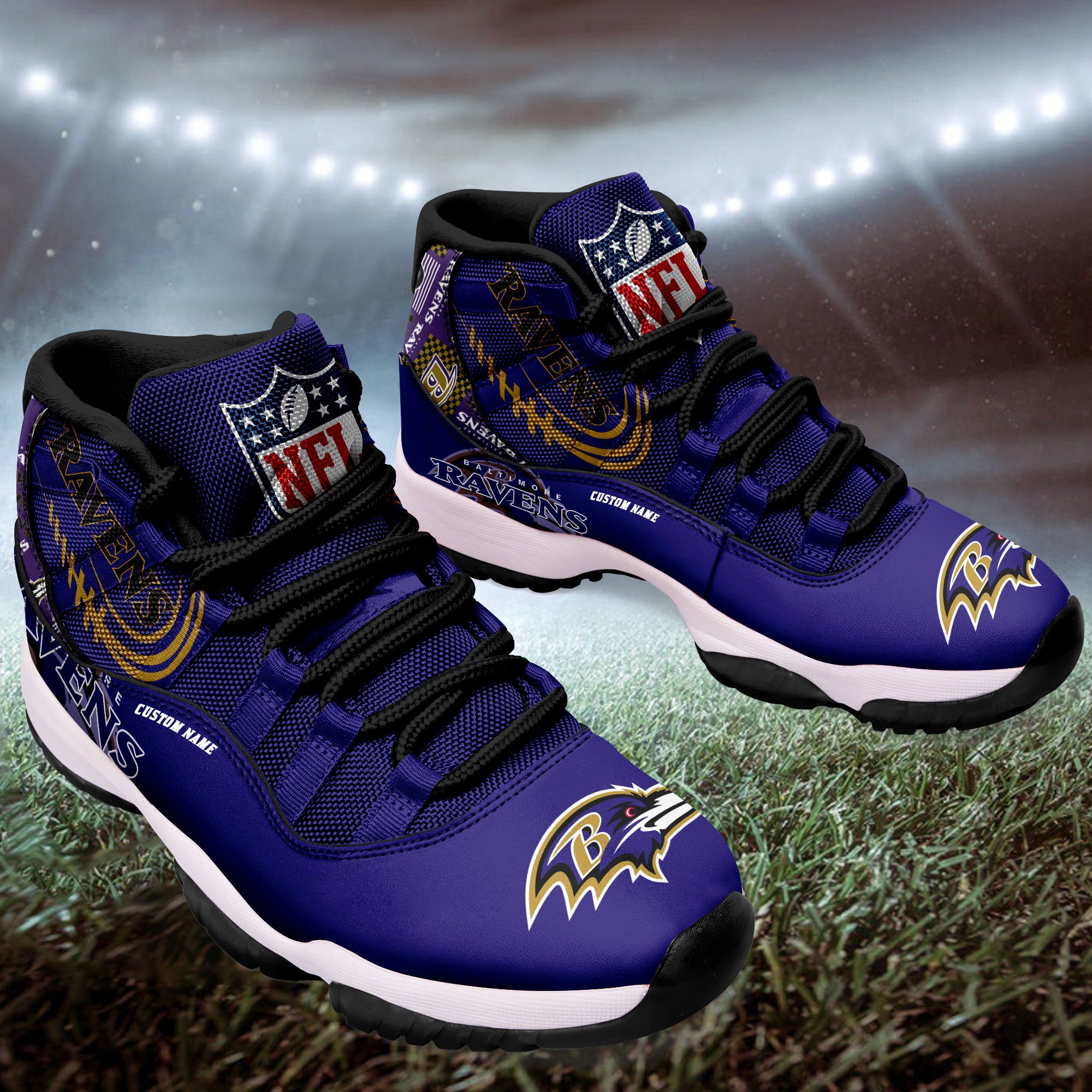 Baltimore-Ravens-Personalized-JD11-Sneaker-Basketball-Shoes-1