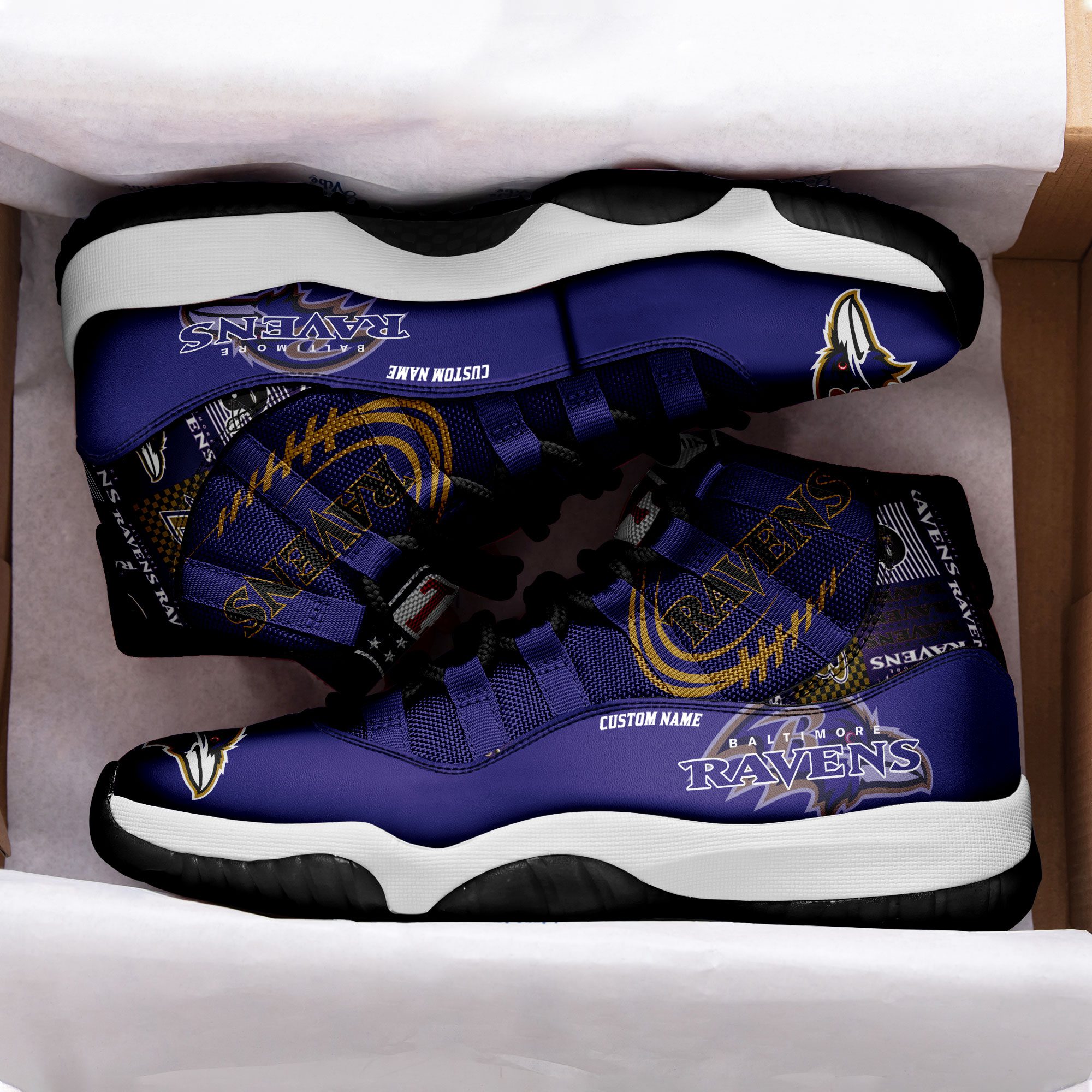 Baltimore-Ravens-Personalized-JD11-Sneaker-Basketball-Shoes-2