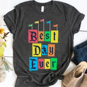 Best Day Ever Mickey Disney Matching Disneyland Trip Kid Tee - Unisex T-Shirt