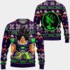 Broly Ugly Christmas Sweater Pullover Hoodie Custom Xmas Gifts