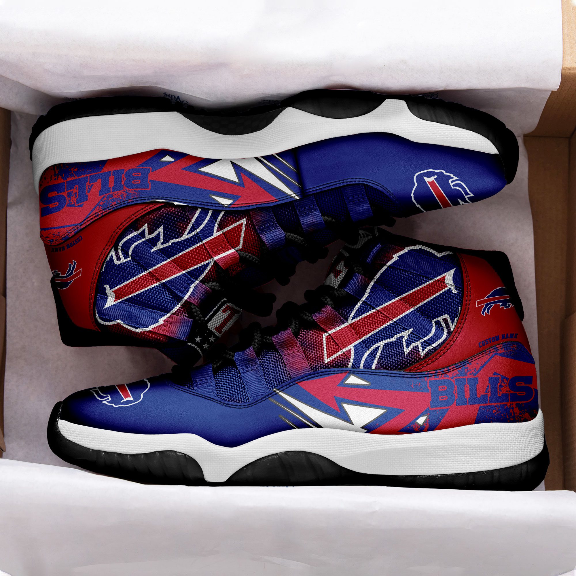 Buffalo-Bills-Big-Logo-NFL-Personalized-JD11-Sneaker-Basketball-Shoes-2