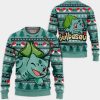 Bulbasaur Ugly Christmas Sweater Pullover Hoodie Custom Xmas Gifts