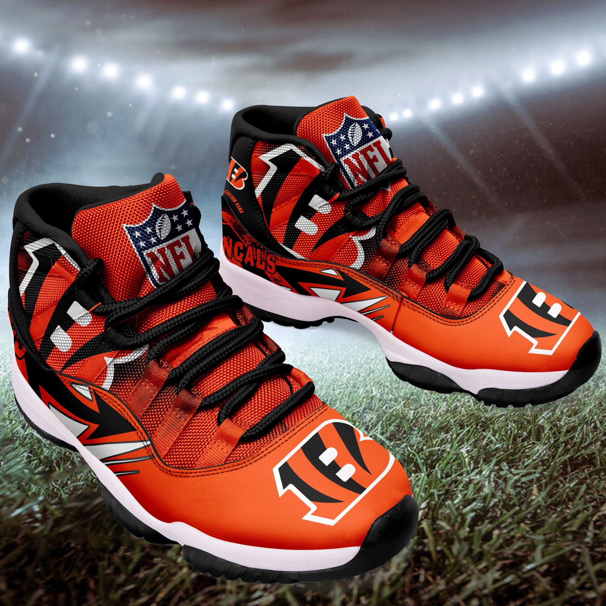 Cincinnati-Bengals-Big-Logo-NFL-Personalized-JD11-Sneaker-Basketball-Shoes-1