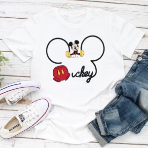 Cute Mickey Mouse Retro Disney Disneyland Trip Kid Tee - Unisex T-Shirt