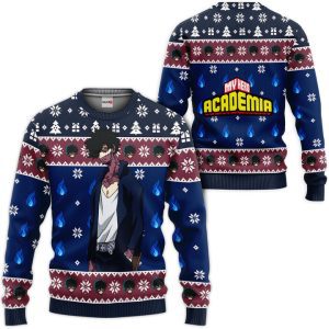 Dabi Custom Anime Ugly Christmas Sweater Pullover Hoodie