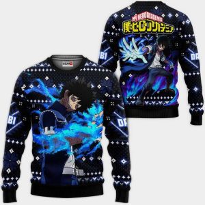 Dabi Ugly Christmas Sweater Pullover Hoodie Custom Anime Xmas Gifts