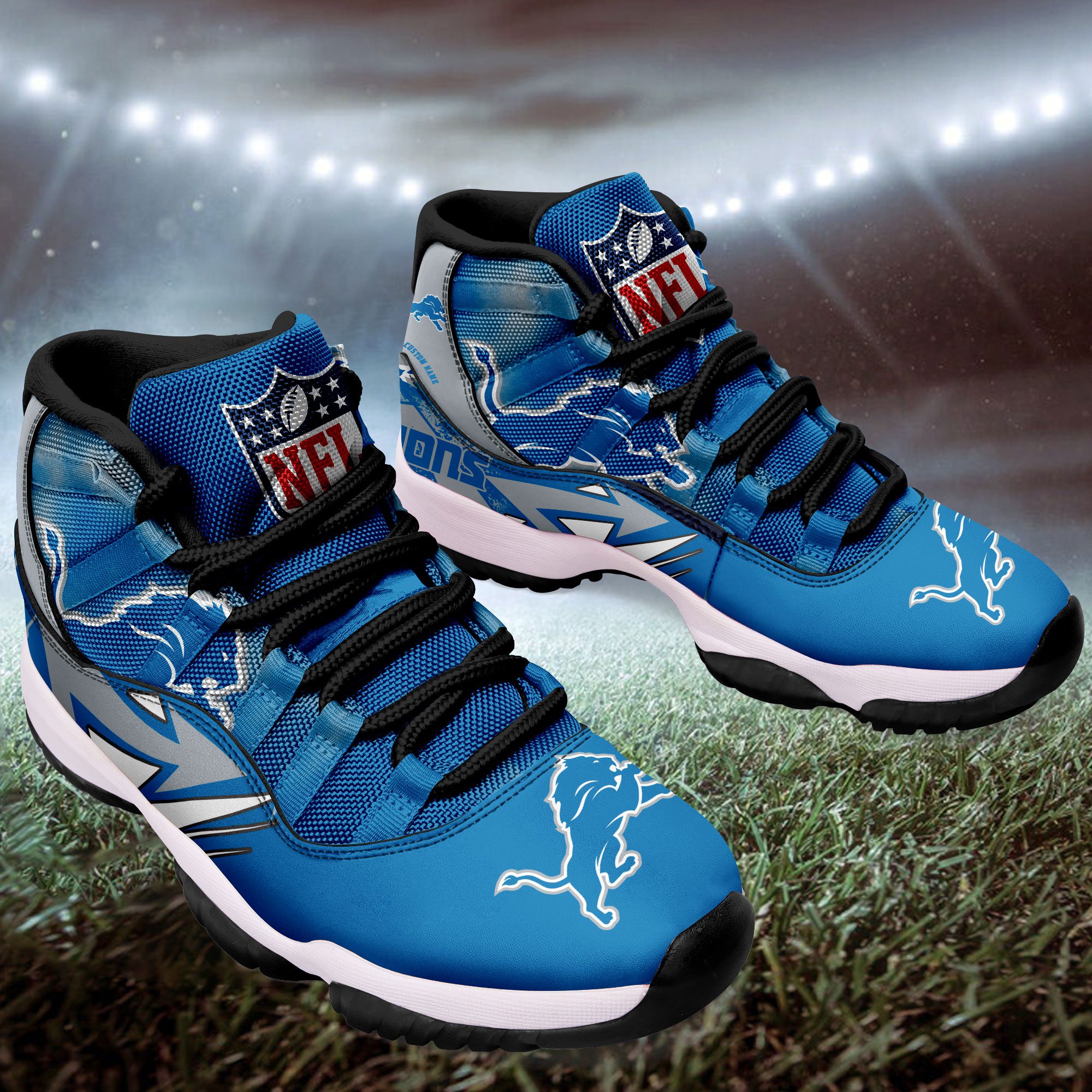 Detroit-Lions-Big-Logo-NFL-Personalized-JD11-Sneaker-Basketball-Shoes-1