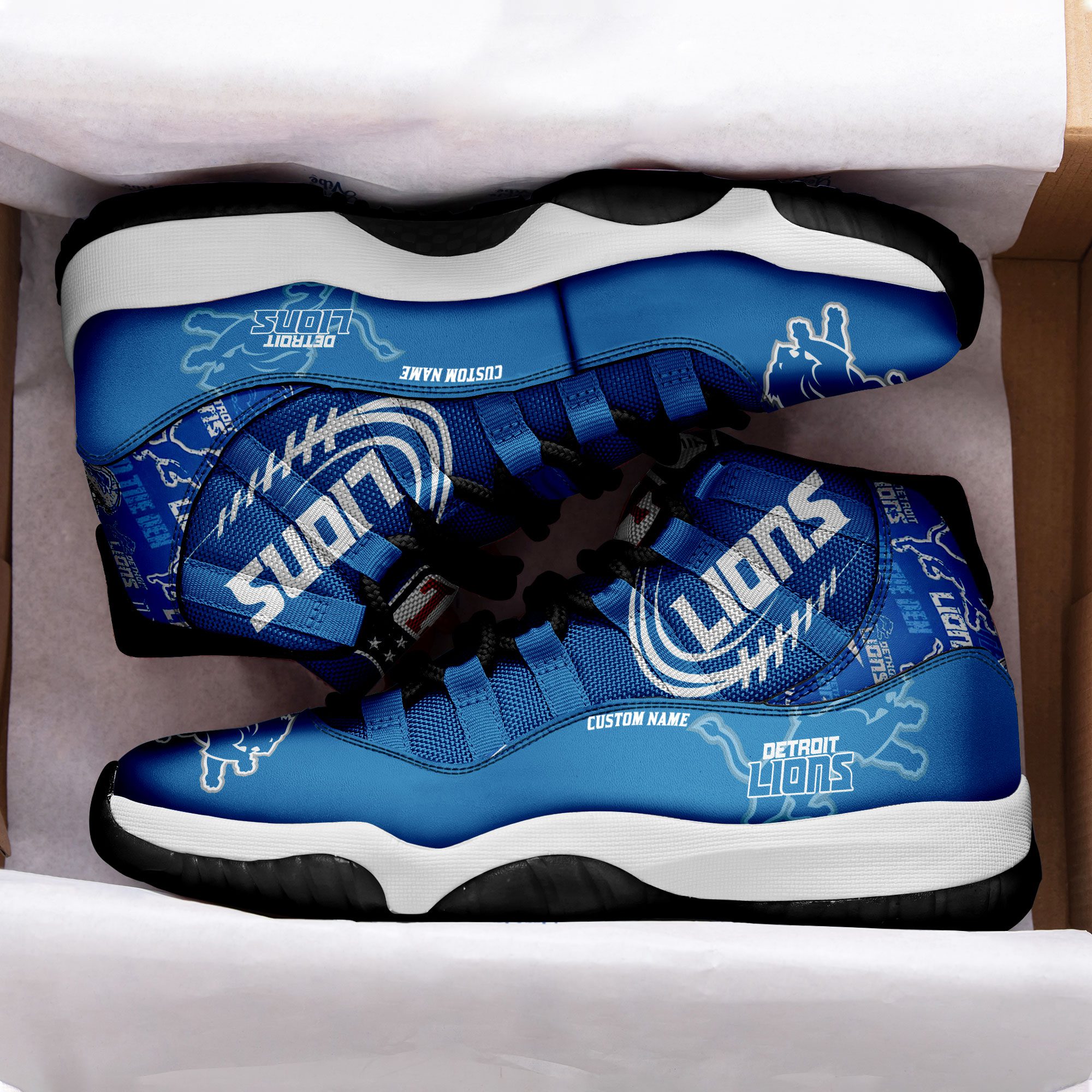Detroit-Lions-Personalized-JD11-Sneaker-Basketball-Shoes-2