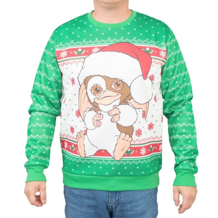 Gremlins Gizmo Santa Ugly Sweater