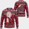 Haruno Sakura Ugly Christmas Sweater Pullover Hoodie Custom Anime Xmas Gifts