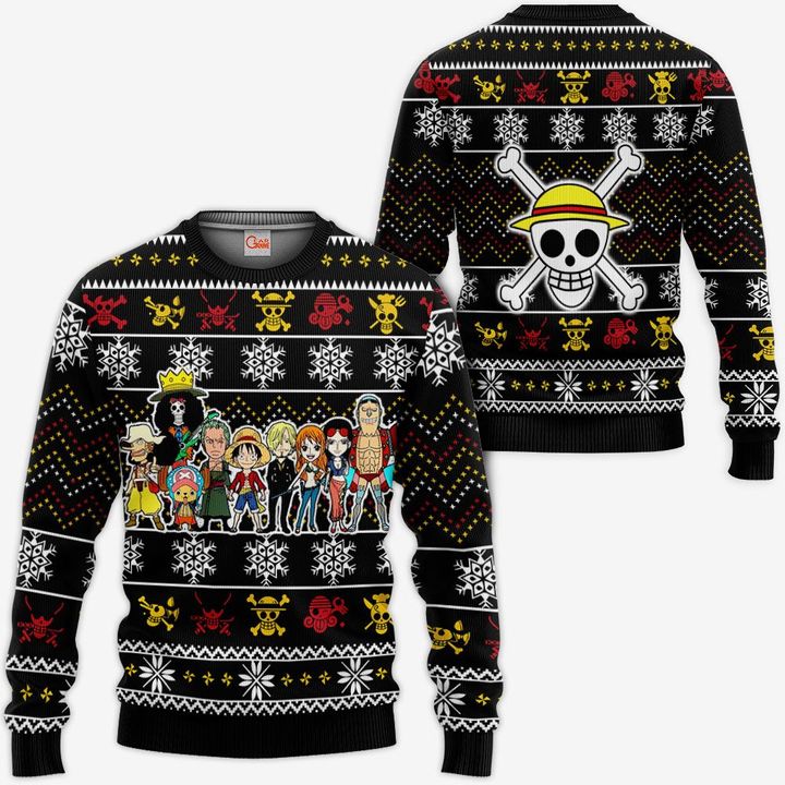 Heart-Pirates-Ugly-Christmas-Sweater-Pullover-Hoodie-Custom-Anime-One-Piece-Xmas-Gifts Heart Pirates Ugly Christmas Sweater Pullover Hoodie Custom Anime One Piece Xmas Gifts