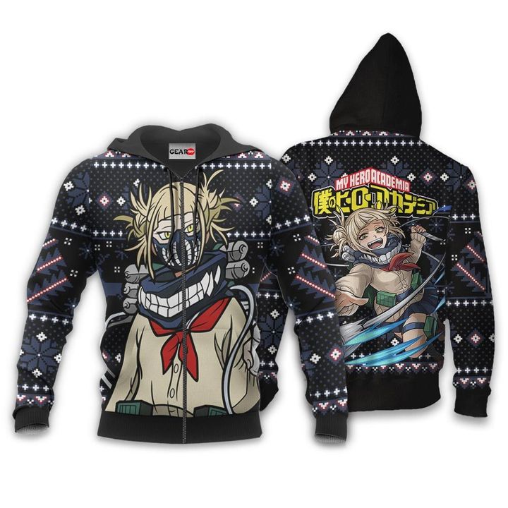 Himiko-Toga-Ugly-Christmas-Sweater-Pullover-Hoodie-Custom-Anime-Xmas-Gifts-1