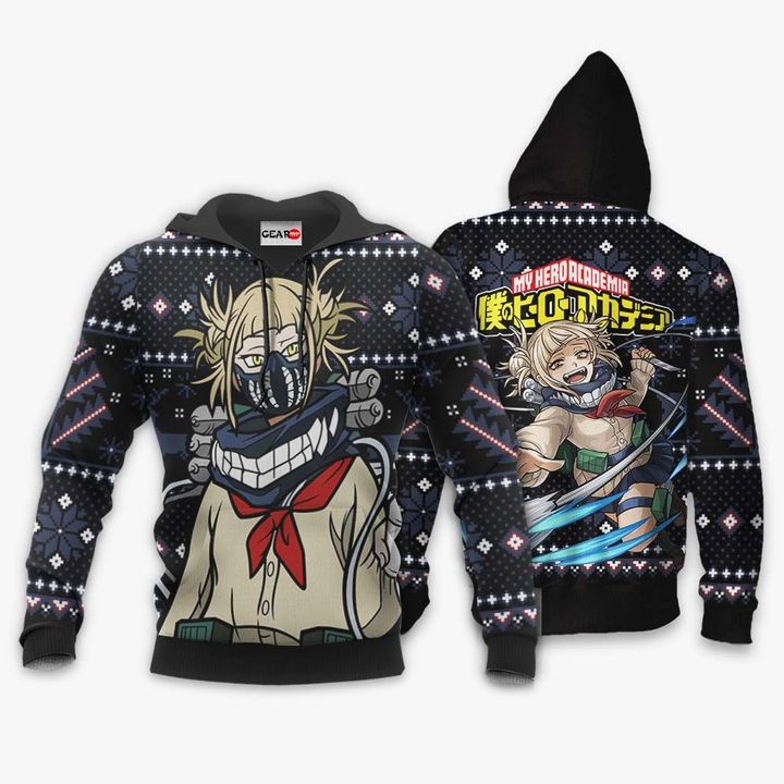 Himiko-Toga-Ugly-Christmas-Sweater-Pullover-Hoodie-Custom-Anime-Xmas-Gifts-2