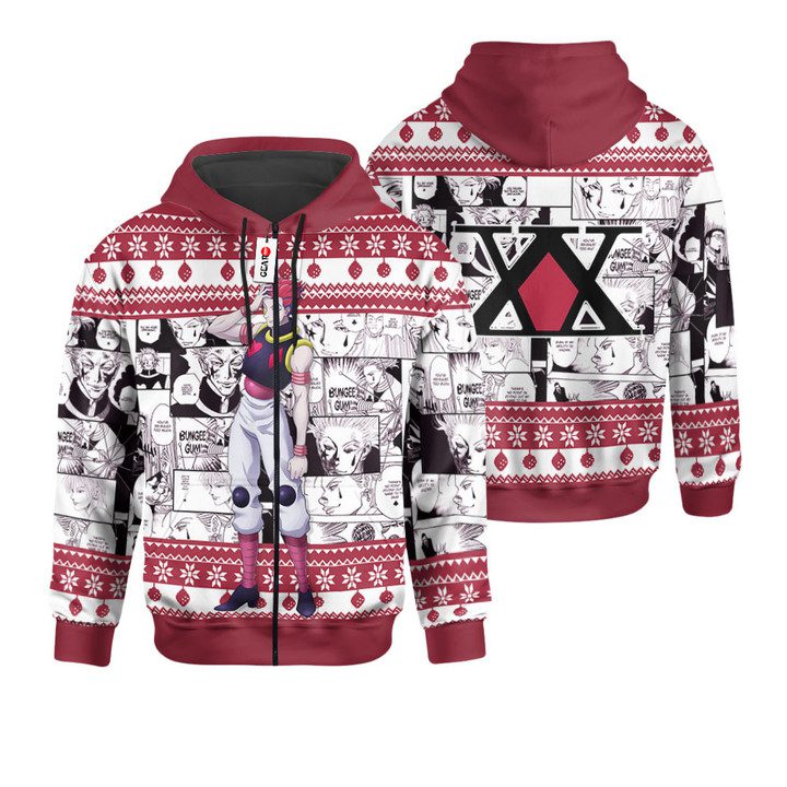 Hisoka-Custom-Anime-Ugly-Christmas-Sweater-Pullover-Hoodie-1