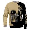 Iron Maiden New Orleans Saints Ugly Christmas Sweater