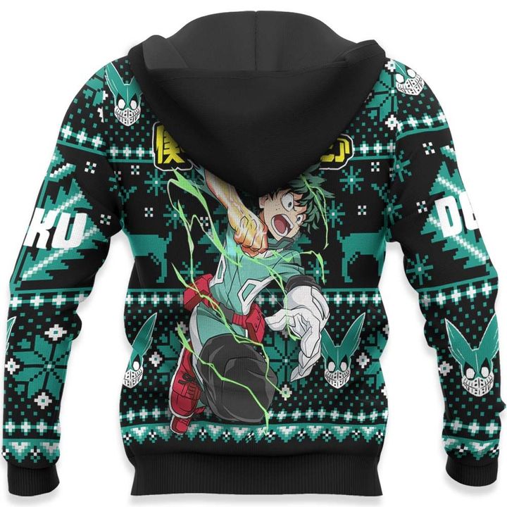 Izuku-Midoriya-Ugly-Christmas-Sweater-Pullover-Hoodie-Custom-Anime-Xmas-Gifts-3