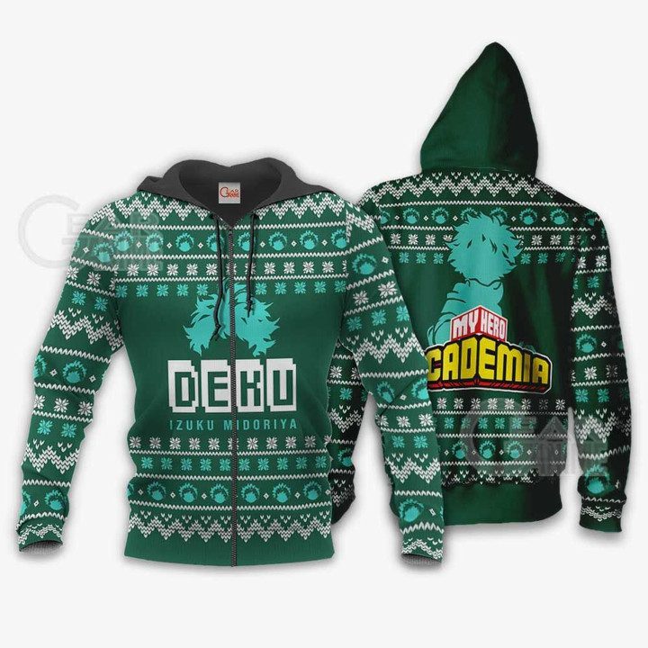 Izuku-Midoriya-Ugly-Christmas-Sweater-Pullover-Hoodie-Deku-Xmas-Shirt-1