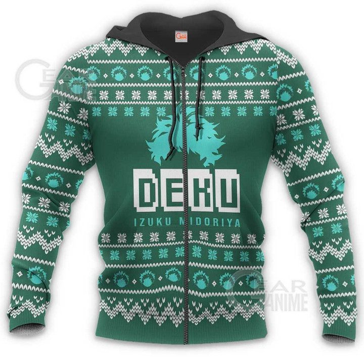 Izuku-Midoriya-Ugly-Christmas-Sweater-Pullover-Hoodie-Deku-Xmas-Shirt-5