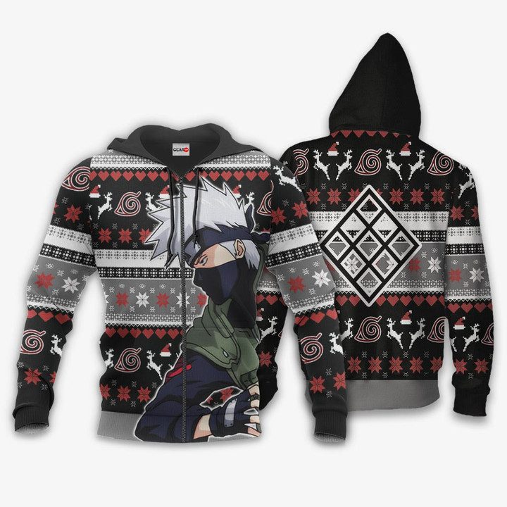 Kakashi-Hatake-Ugly-Christmas-Sweater-Pullover-Hoodie-Custom-Anime-1