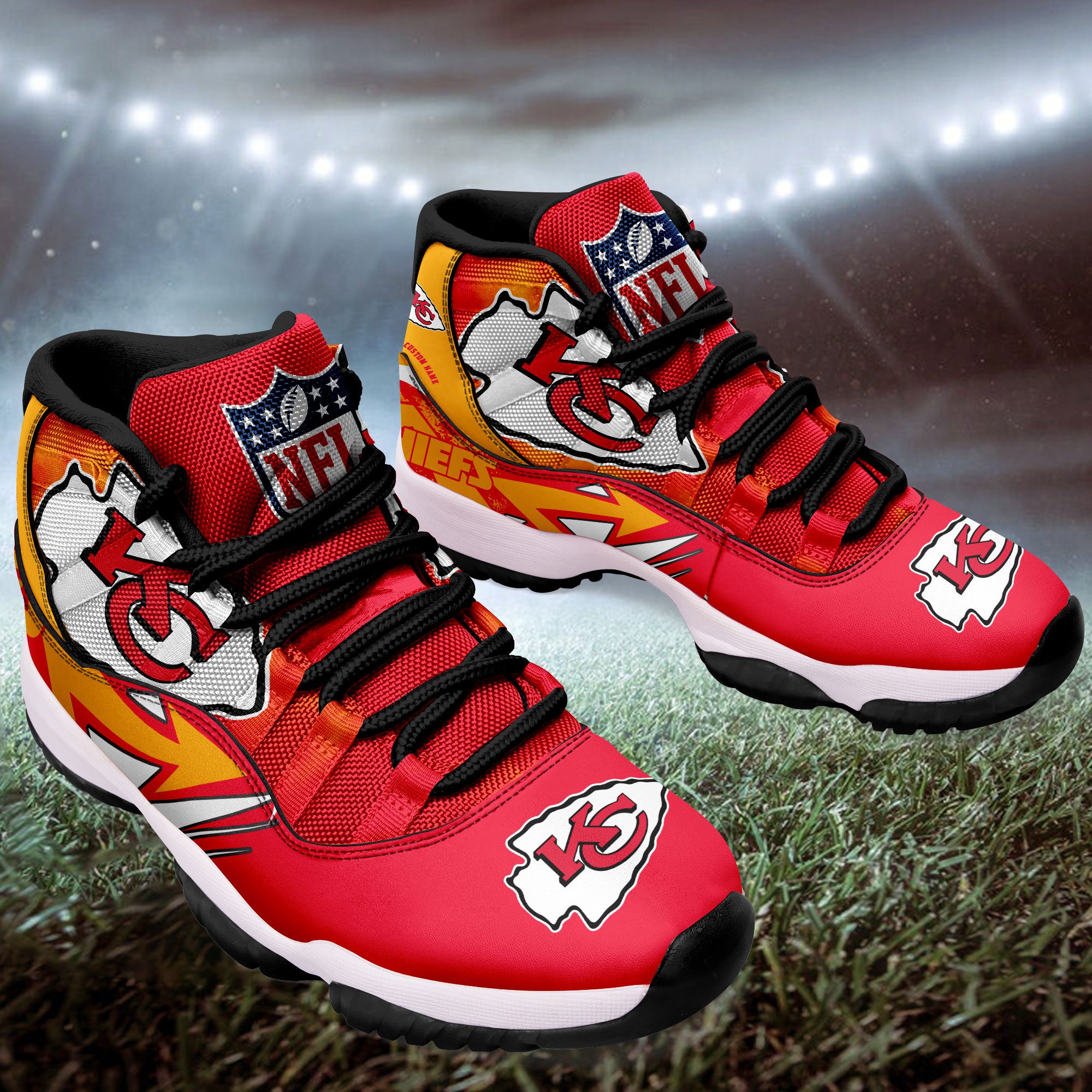 Kansas-City-Chiefs-Big-Logo-NFL-Personalized-JD11-Sneaker-Basketball-Shoes-1