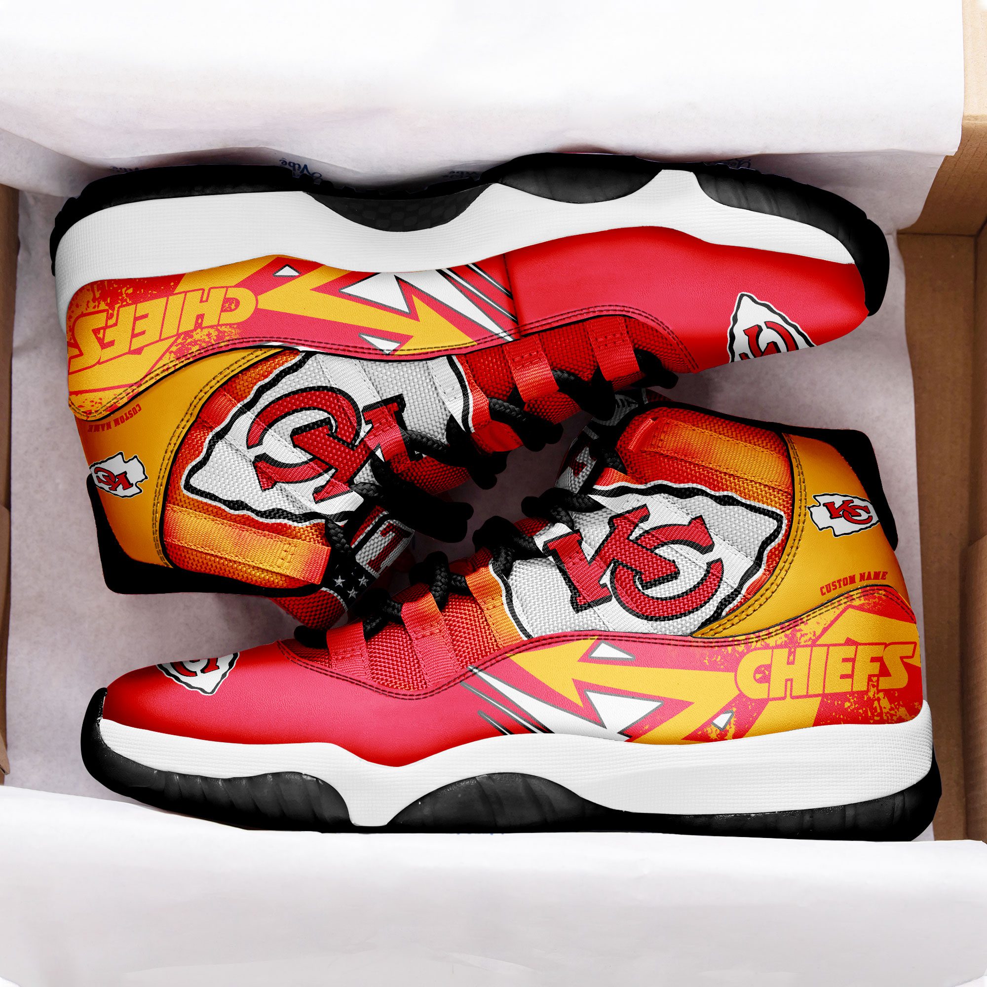 Kansas-City-Chiefs-Big-Logo-NFL-Personalized-JD11-Sneaker-Basketball-Shoes-2