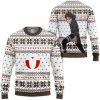 Kiba Inuzuka Ugly Christmas Sweater Pullover Hoodie Custom For Anime Fans