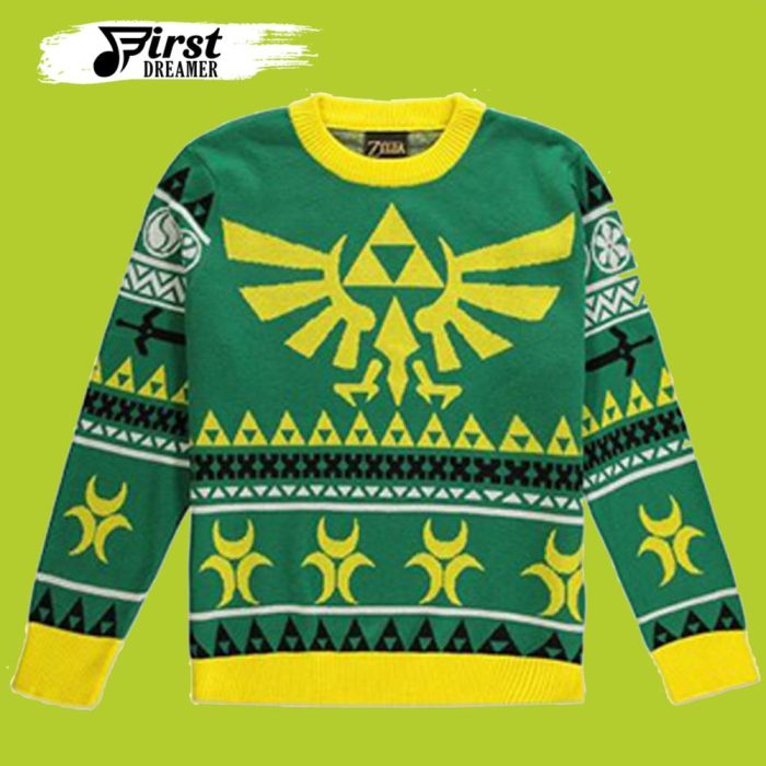 Legend Of Zelda Knitted Hyrule Bright Ugly Sweater