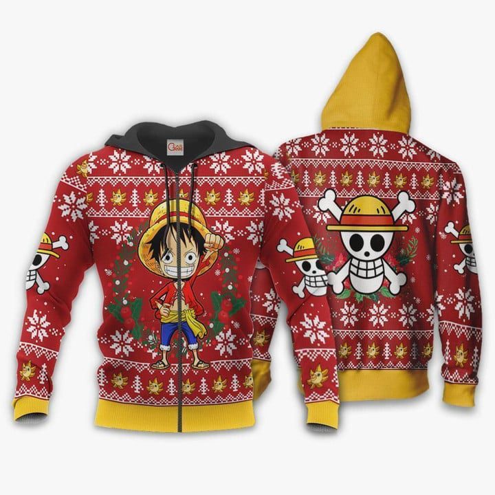 Luffy-Ugly-Christmas-Sweater-Pullover-Hoodie-Xmas-1