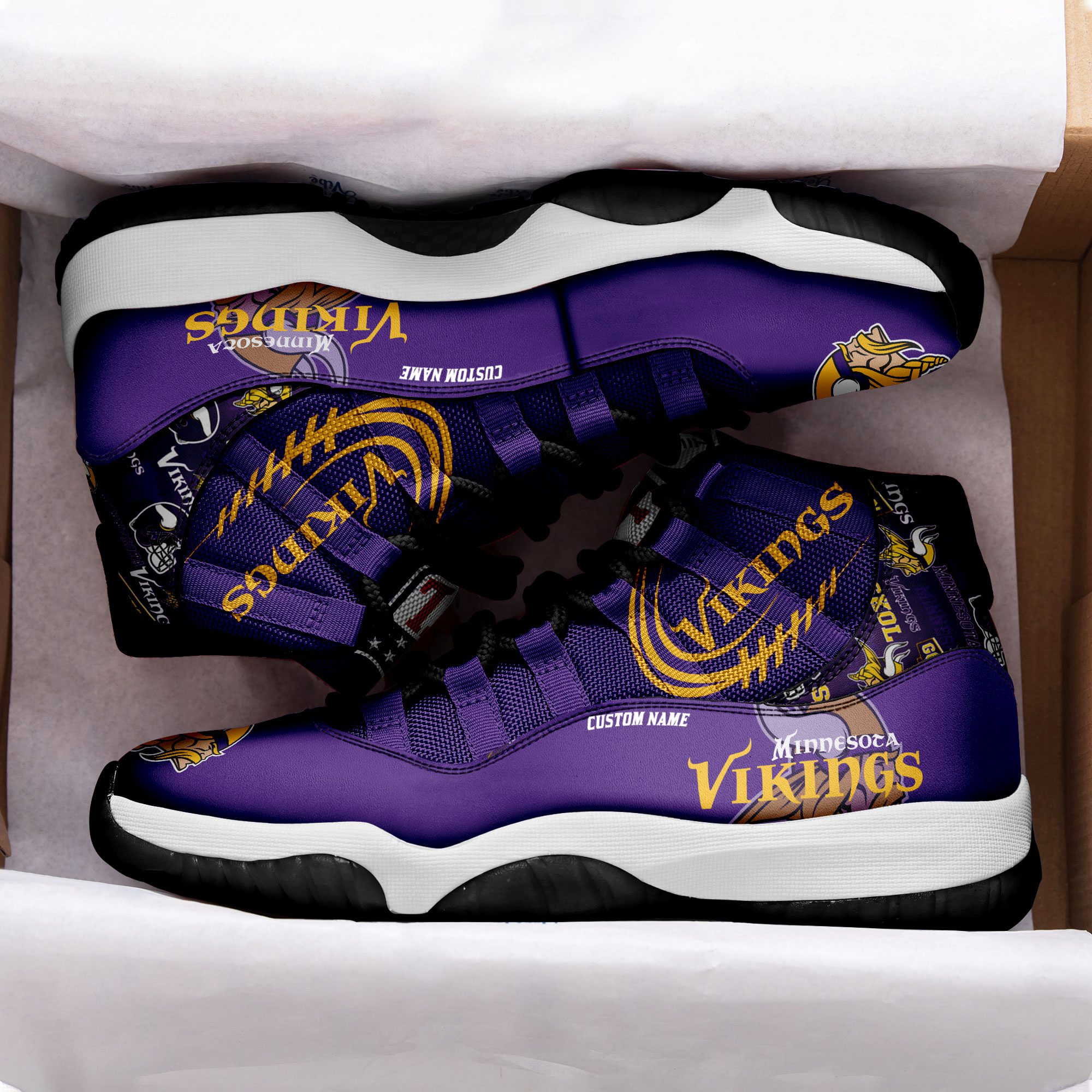 Minnesota-Vikings-Personalized-JD11-Sneaker-Basketball-Shoes-2