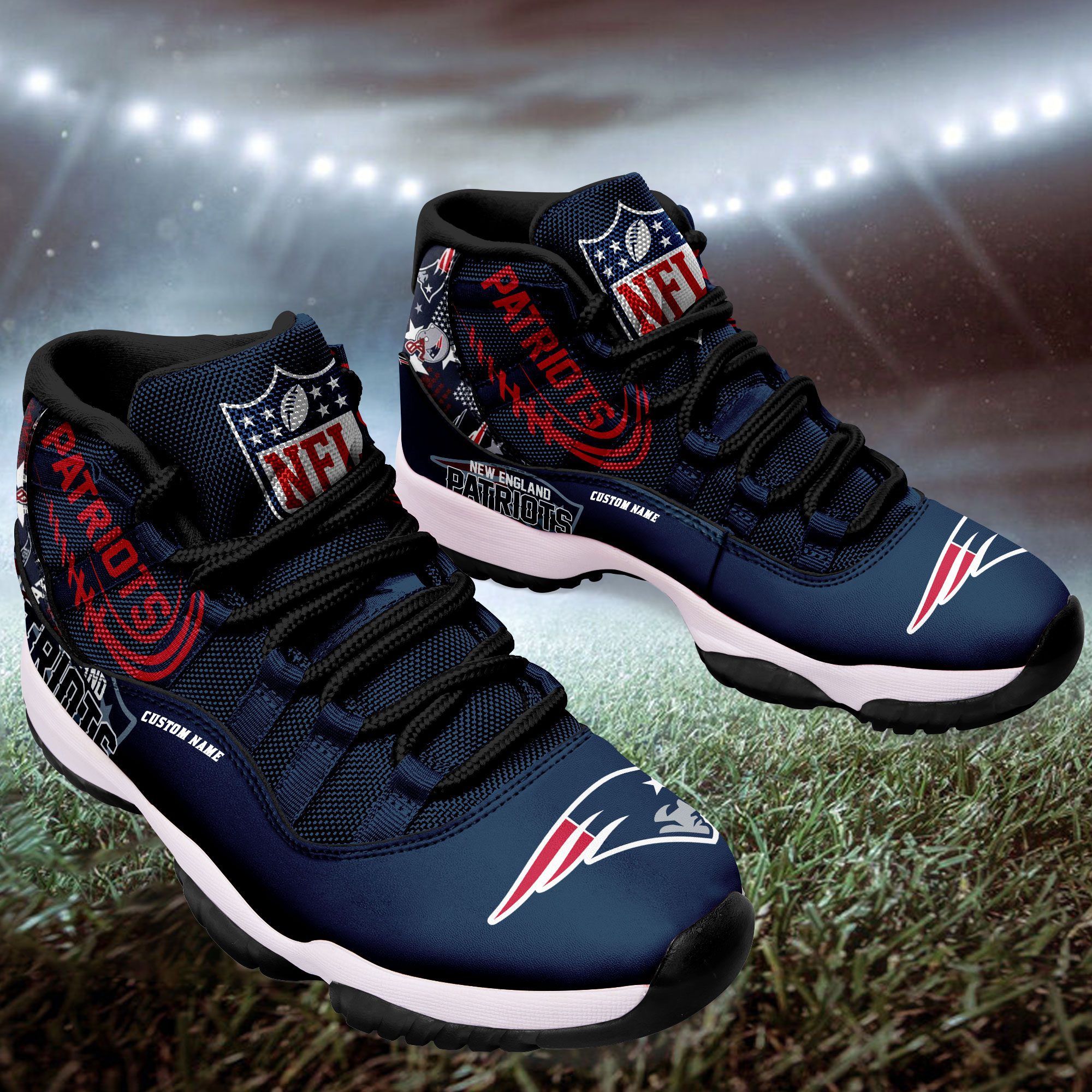 New-England-Patriots-Personalized-JD11-Sneaker-Basketball-Shoes-1