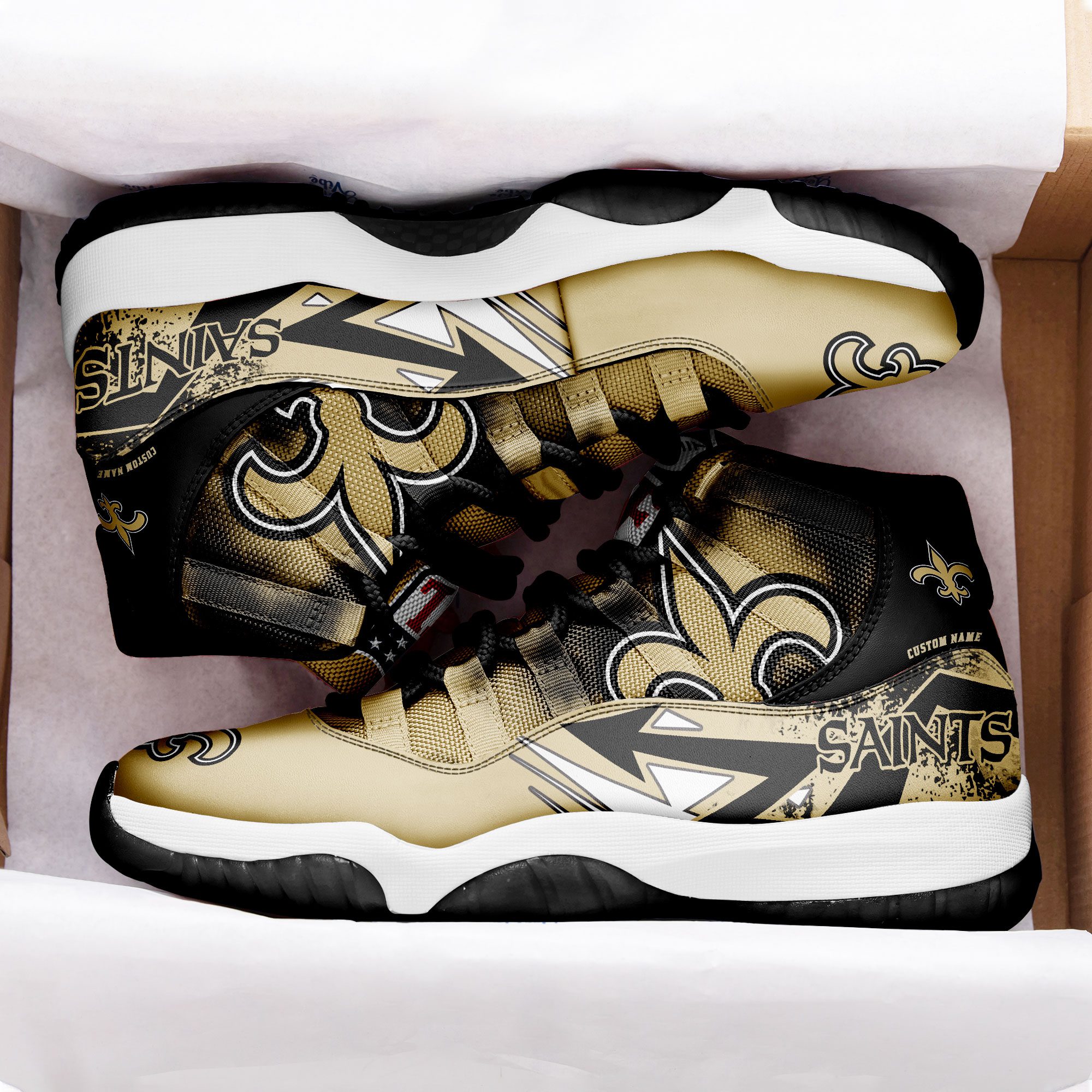 New-Orleans-Saints-Big-Logo-NFL-Personalized-JD11-Sneaker-Basketball-Shoes-2