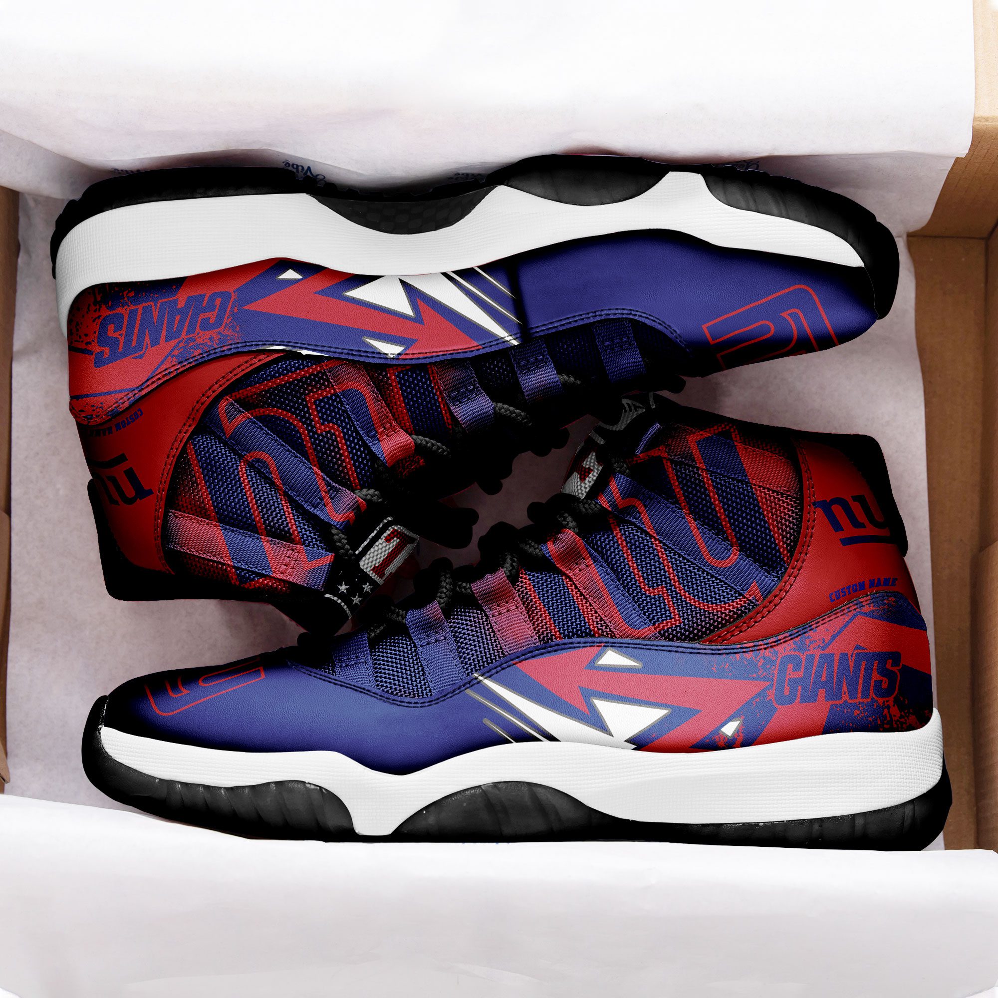 New-York-Giants-Big-Logo-NFL-Personalized-JD11-Sneaker-Basketball-Shoes-2