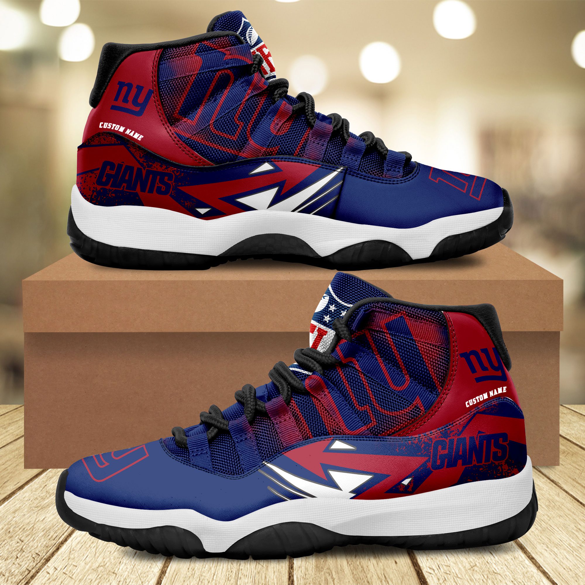 New-York-Giants-Big-Logo-NFL-Personalized-JD11-Sneaker-Basketball-Shoes New York Giants Big Logo NFL Personalized JD11 Sneaker Basketball Shoes