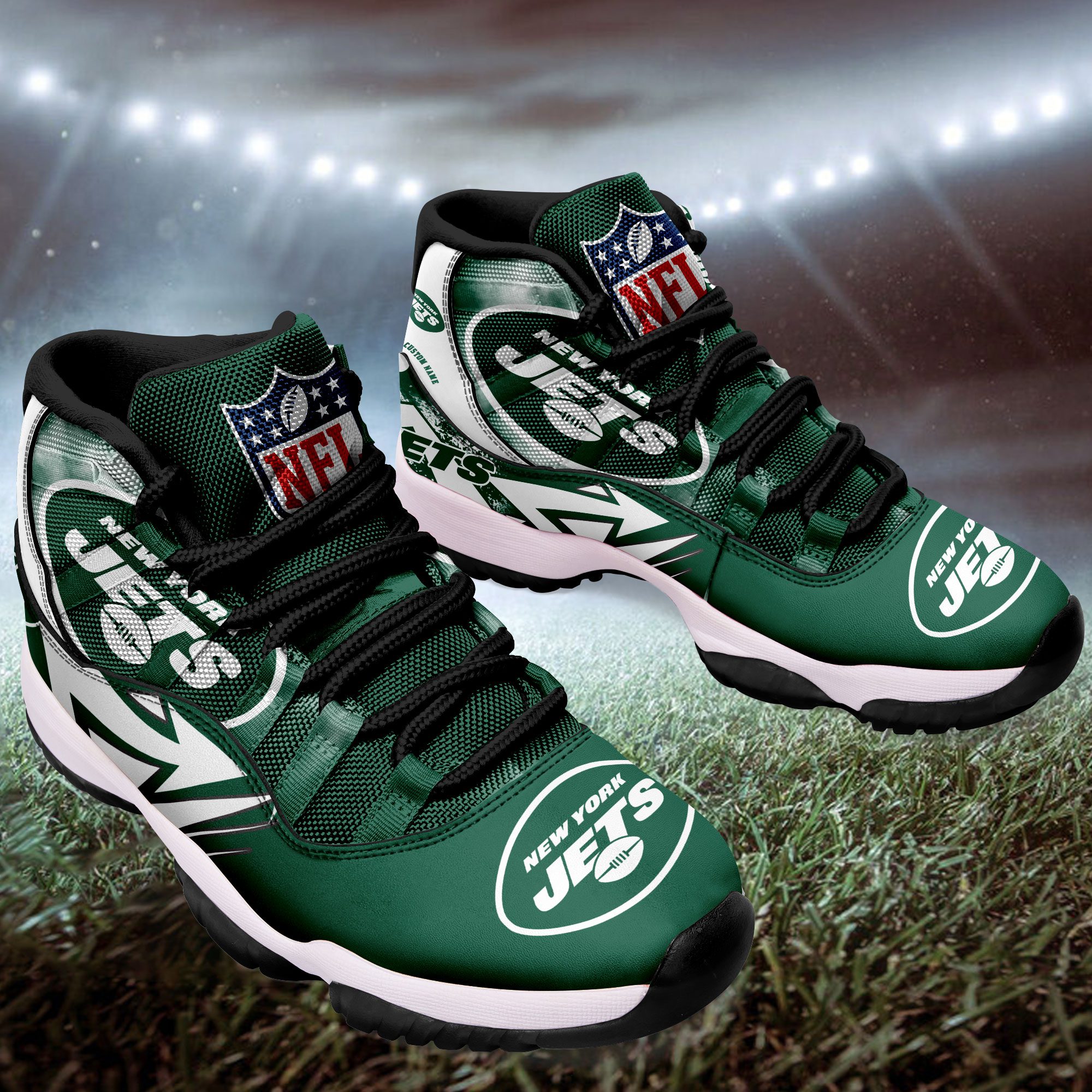 New-York-Jets-Big-Logo-NFL-Personalized-JD11-Sneaker-Basketball-Shoes-1