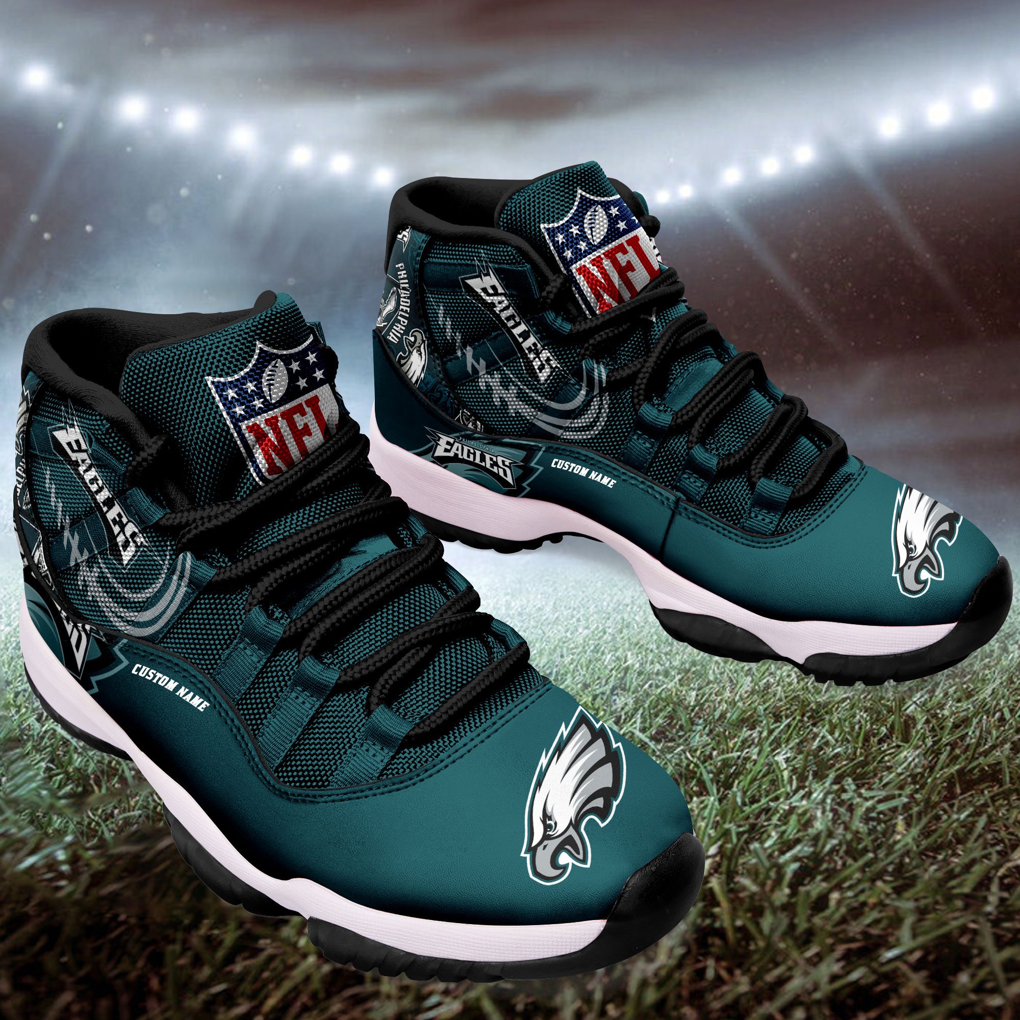 Philadelphia-Eagles-Personalized-JD11-Sneaker-Basketball-Shoes-1