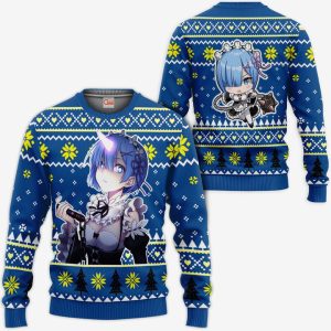 Rem Ugly Christmas Sweater Pullover Hoodie Custom Xmas Gifts