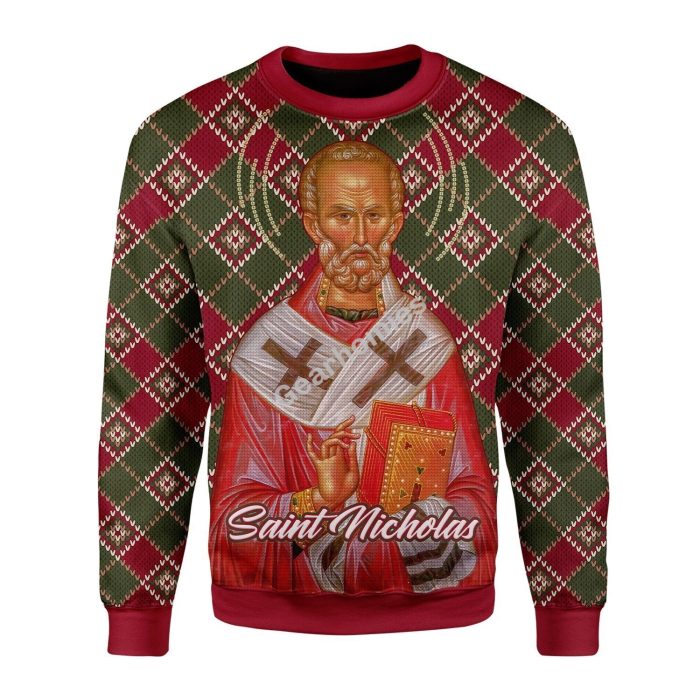 Saint Nicholas Ugly Christmas Sweater