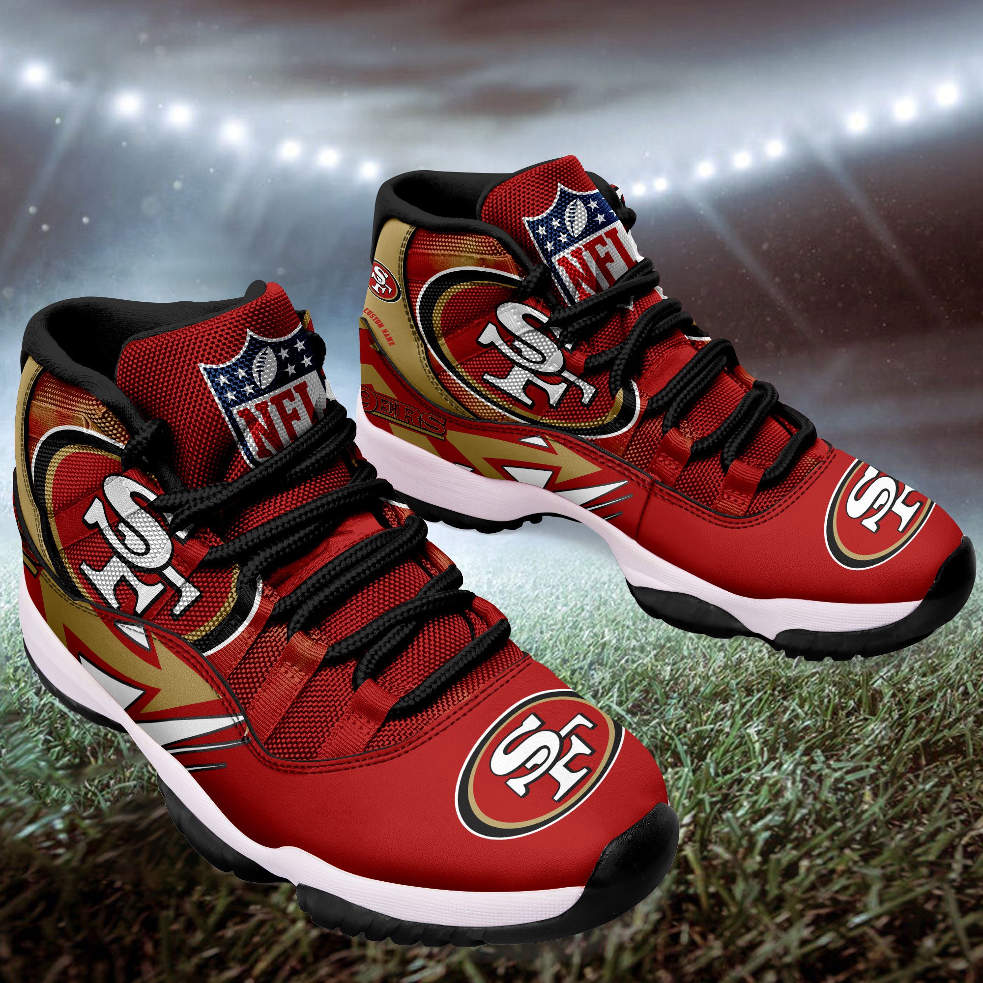 San-Francisco-49Ers-Big-Logo-NFL-Personalized-JD11-Sneaker-Basketball-Shoes-1