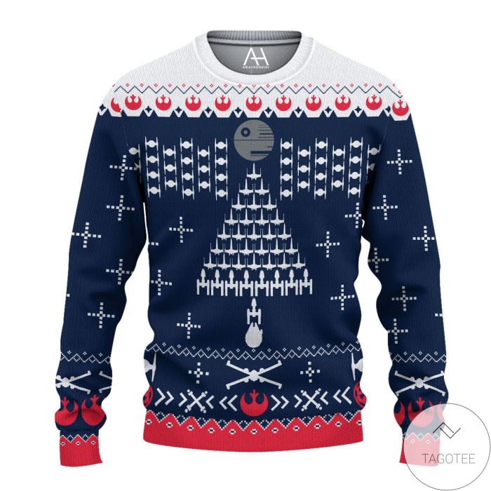 Star Wars Christmas Tree Ugly Christmas Sweater