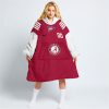 Alabama Crimson Tide - Personalize Oodie Blanket Hoodie Wearable Blanket