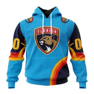 Custom NHL Florida Panthers Special All-Star Game Atlantic Ocean Unisex Pullover Hoodie