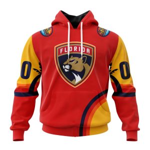 Custom NHL Florida Panthers Special All-Star Game Florida Sunset Unisex Pullover Hoodie