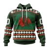Customized Chicago BlackHawks Shamrock Kits Hockey Celebrate St Patrick's Day Unisex Pullover Hoodie