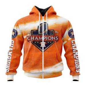 MLB Houston Astros 2022 World Series Champions Unisex Zip Hoodie