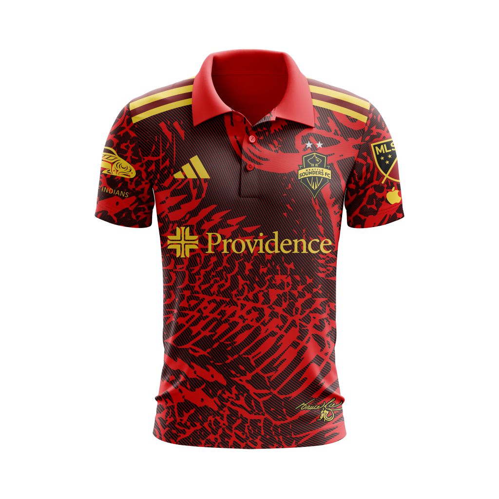 MLS-Seattle-Sounders-FC-2023-Away-The-Bruce-Lee-Custom-Polo-Shirt-Golf-Shirt MLS Seattle Sounders FC 2023 Away The Bruce Lee Custom Polo Shirt Golf Shirt