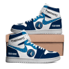 Minnesota Timberwolves Personalized NBA AJ1 Nike Sneakers High Top
