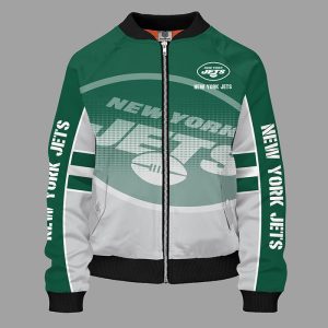 New York Jets Green Bomber Jacket TBJ4718